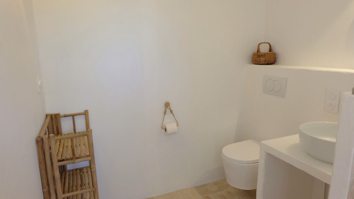 Woonkamer met open haard