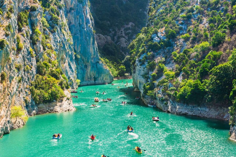 Gorges du Verdon kajaks